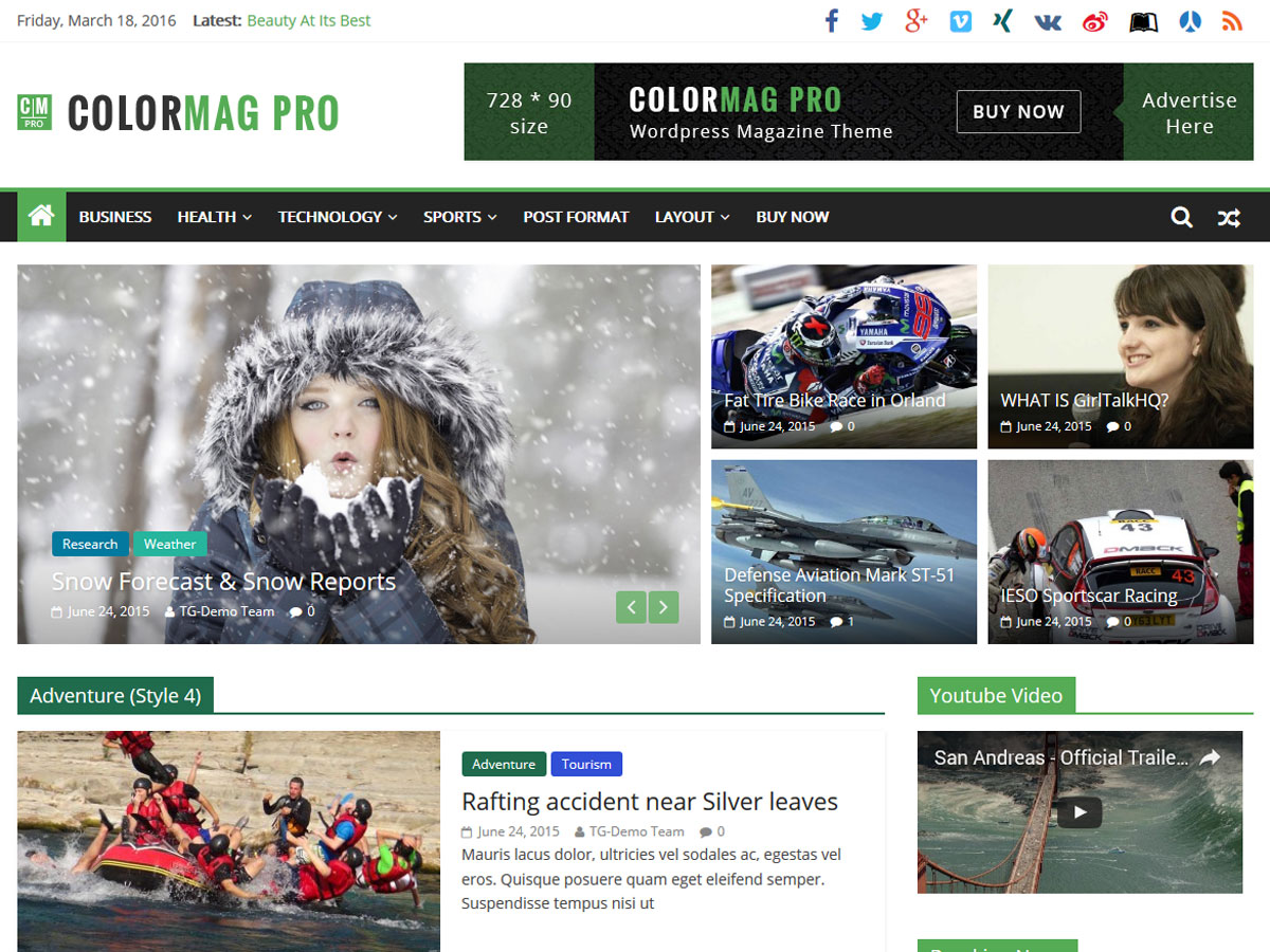 ColorMag Footer Düzenleme